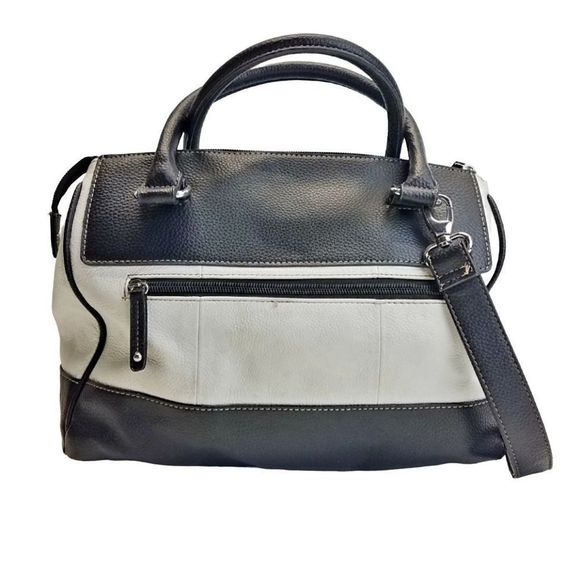 Tignanello black and white leather bag - Picture 2 of 9